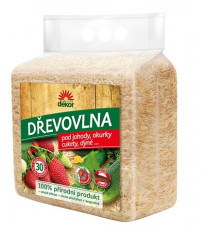 Drevovlna pod jahody, uhorky, cukety - 100 % prírodný produkt - 850 g