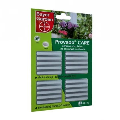 Provado Care - tyčinky proti škodcom pre okrasné rastliny - 20 x 1,25 g