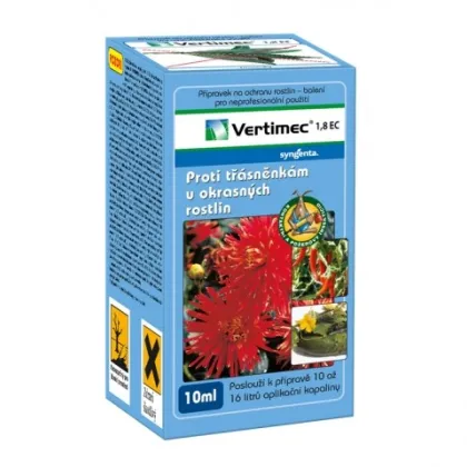 Vertimec - prípravok proti strapkám v okrasných rastlinách - 10 ml
