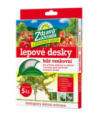 Lepiace dosky vonkajšie - bielej farby - pre ochranu vašej zeleniny