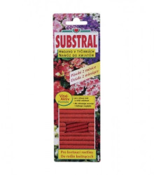 Tyčinkové hnojivo Substral pre kvitnúce rastliny - 30 tyčiniek - 1 balenie