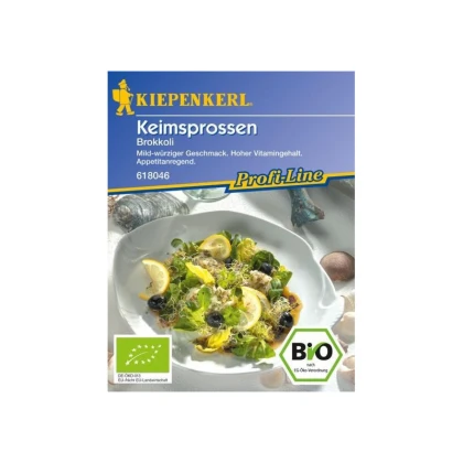 Semená na klíčky - Bio brokolica - Kiepenkerl - Semená - 20 g