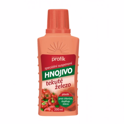 Tekuté železo - hnojivo - chráni pred chlorózou - Forestina Profík - 200 ml