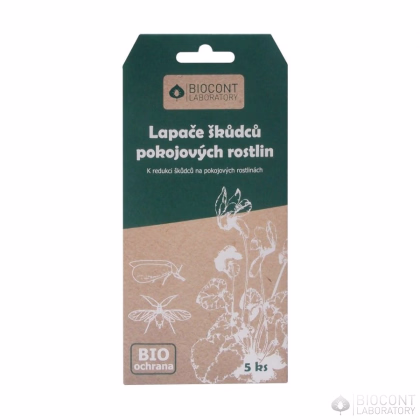 Lapače škodcov bio lepy - 5 ks - izbové rastliny