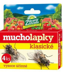 Mucholapky klasické - 4 ks