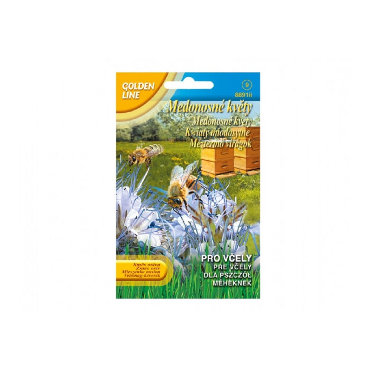 Medonosné kvety pre včely - Golden Line - lúčna zmes - 10 g