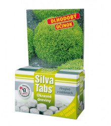 Hnojivo pre okrasné dreviny - Hnojivo v tabletách - Silva Tabs - 250 g