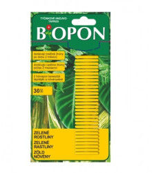 Tyčinkové hnojivo BioPon - 30 ks - pre zelené rastliny