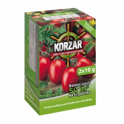 Korzar - prípravok proti hubovým chorobám - 2x10 g