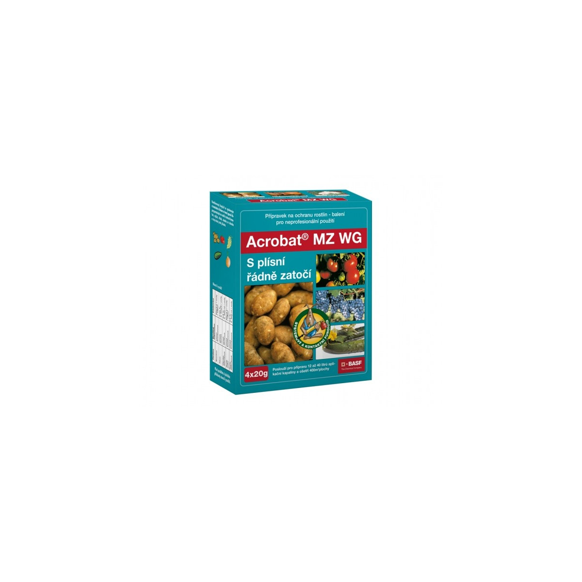 Prípravok proti plesniam - Acrobat - 4x20 g
