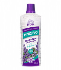 Hnojivo na levandule a rozmaríny - tekuté hnojivo - Profík - hnojivá - 500 ml