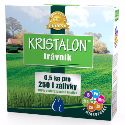Kristalon na trávnik - Agro - hnojivo na trávniky - 500 g