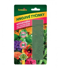 Tyčinkové hnojivo Forestina - univerzálne hnojivo pre izbové rastliny - 30 ks