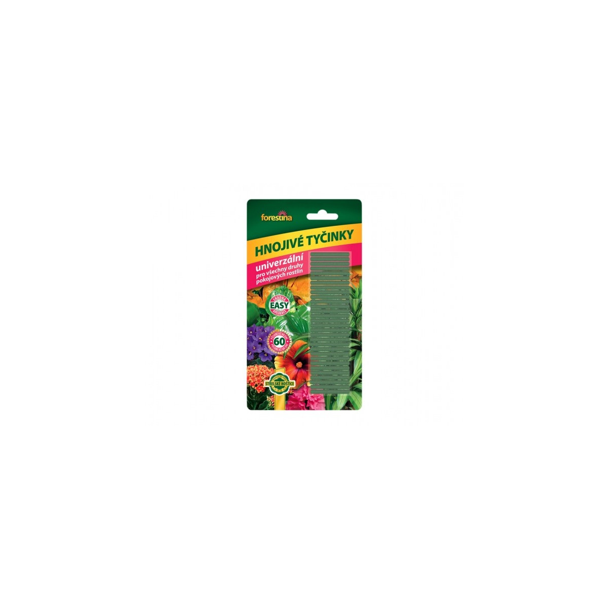 Tyčinkové hnojivo Forestina - univerzálne hnojivo pre izbové rastliny - 30 ks