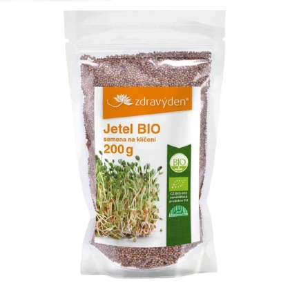 Bio semená na klíčky - Ďatelina - 200 g