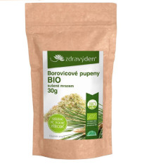 Borovicové púčiky - prášok - BIO kvalita - 30 g