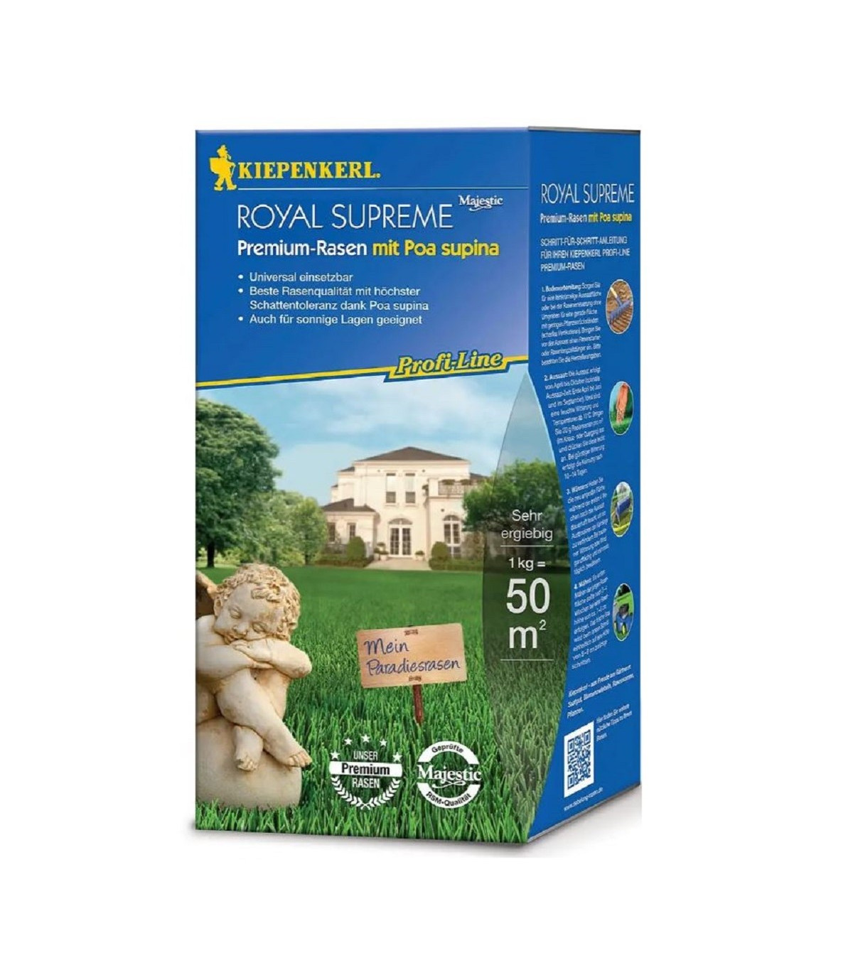 Trávnik Royal Supreme - Kiepenkerl Profi Line - trávna zmes - 1 kg