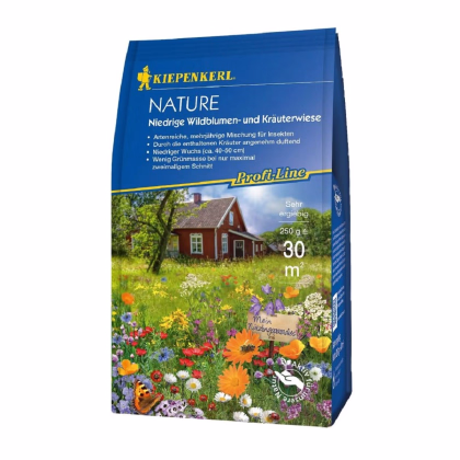 Nízka zmes divokých kvetín a byliniek - Kiepenkerl - lúčna zmes - 250 g