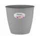 Obal na kvetináč NATURAL sivý - 14 x 13 cm - 1 ks