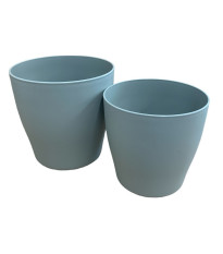 Obal na kvetináč LIVING svetlozelený - 13 x 13 cm - 1 ks