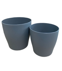 Obal na kvetináč LIVING sivý - 13 x 13 cm - 1 ks