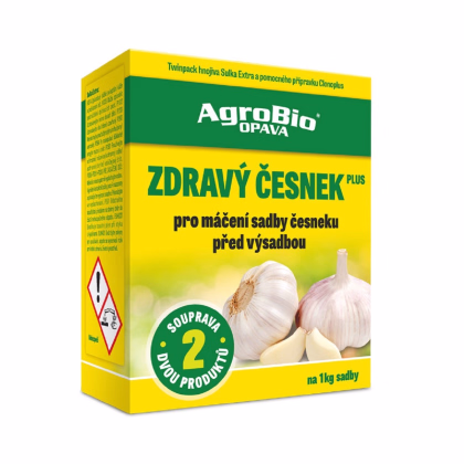 ZDRAVÝ CESNAK Plus - Máčanie sadív - Hnojivo - 10 g + 50 ml