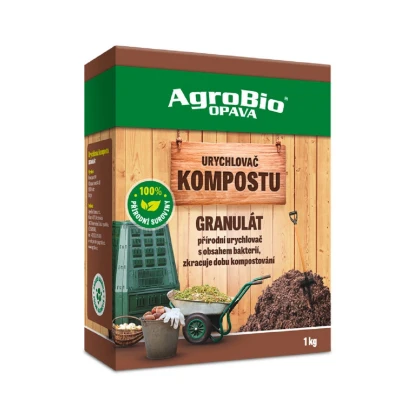 Urýchľovač kompostu - granulát - AgroBio - 1 kg