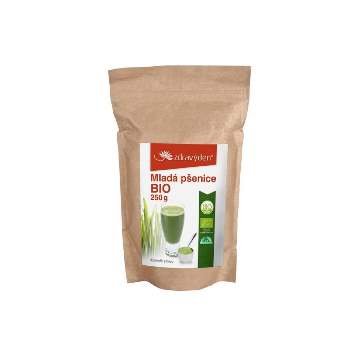 Mladá pšenica BIO - BIO kvalita - prášok - 250 g