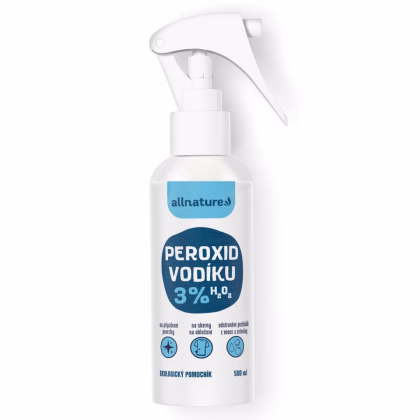 Peroxid vodíka 3 % - sprej - predaj upratovacích potrieb - 500 ml