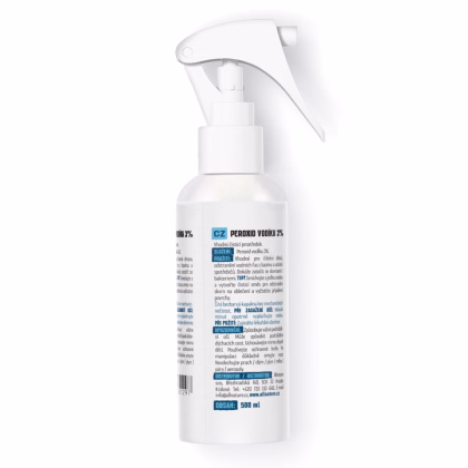 Peroxid vodíka 3 % - sprej - predaj upratovacích potrieb - 500 ml
