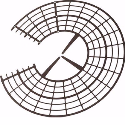Podložka pod jahody - plastový - predaj pestovateľských pomôcok - 1 ks