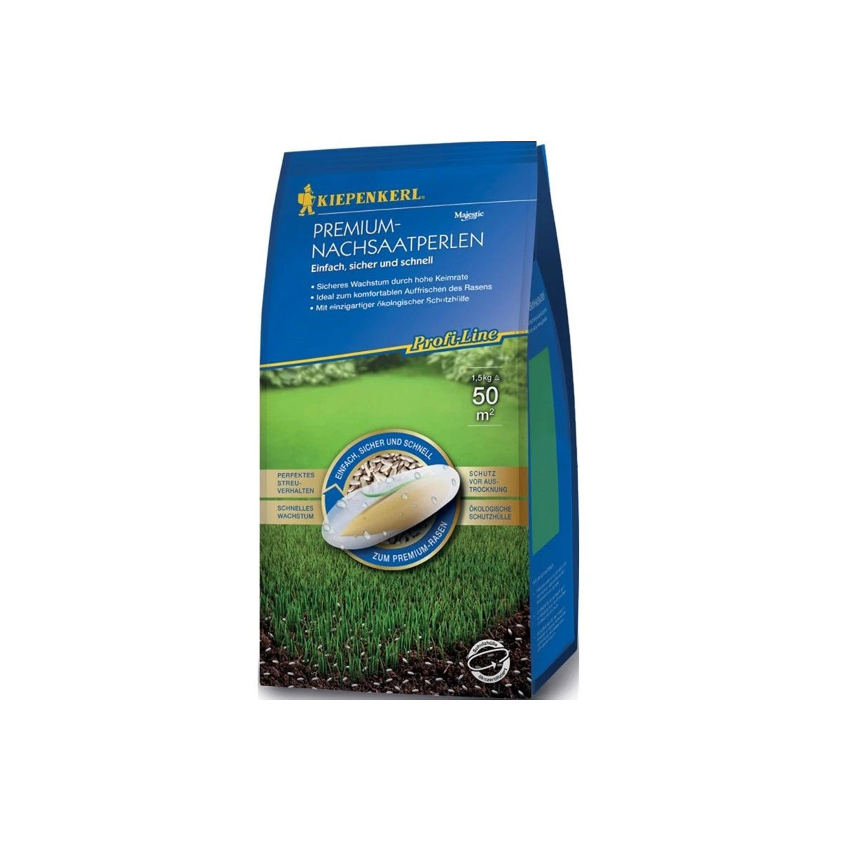 Dosevové perly na dosev trávnika - Kiepenkerl - zmes - predaj semien - 1,5 kg