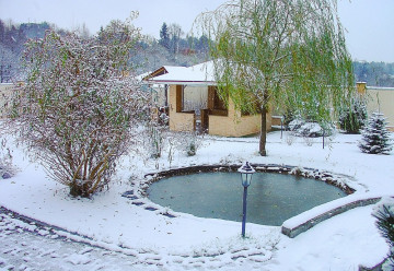 Na zimu treba pripraviť aj okrasné jazierko 