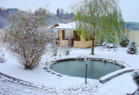 Na zimu treba pripraviť aj okrasné jazierko 